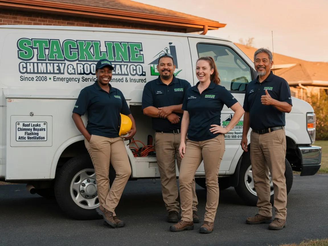 Chimney flashing repair company in Orick, CA